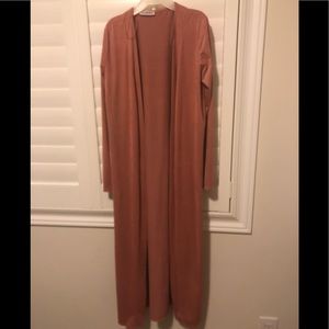 FASHION NOVA PINK DUSTER